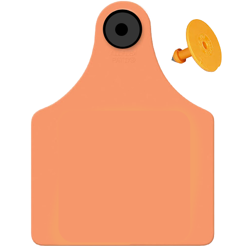 Allflex Global Large Blank Tag With Button - Tamperproof - Matched Set - HDX