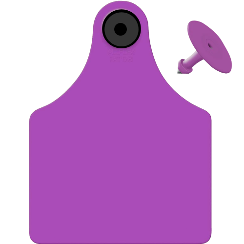 Allflex Global Large Blank Tag With Button - Tamperproof - Matched Set - HDX