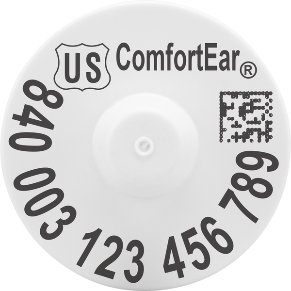 Z-Tag EID ComfortEar RFID USDA 840 HDX Buttons - Tamperproof - Sequential Strips (25/bag)