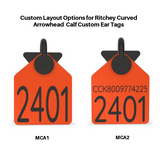 Ritchey Curved Arrowhead Medium Custom 2 Sides Tag