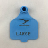 Destron Fearing Duflex Bag of Large Blank Tags With Buttons (25/bag)