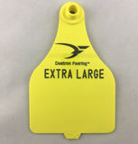 Destron Fearing Duflex Bag of Extra Large Blank Tags With Buttons (25/bag)