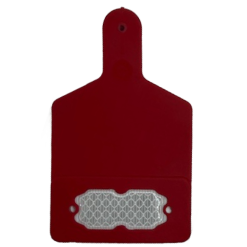 Reflecta-Tag Bag of Large F5 Reflective Blank Tags - Female Tag Only (10/bag)