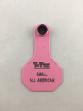 Y-Tex AA Small 2* Blank Tag With Button