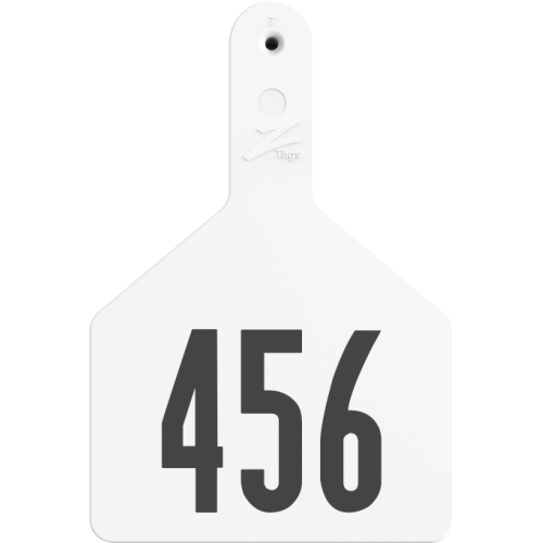 Z-Tag Z1 1-Piece Cow Custom 2 Sides Tag
