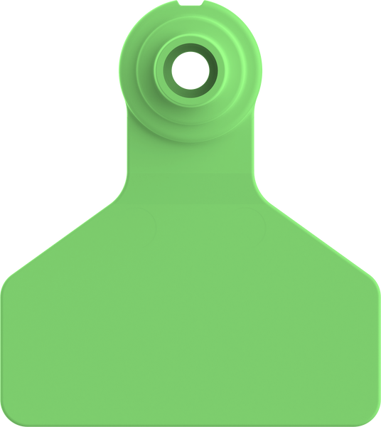 ZTag Bag of Stockman 2Piece Small Animal Blank Tags With Buttons (25