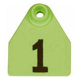Allflex Global Medium Numbered 1 Side Tag With Button