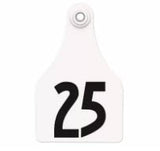 Allflex Global Super Maxi Numbered 1 Side Tag - Female Tag Only