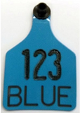 Ritchey Universal Large Numbered 1 Side Tag - Female Tag Only