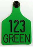 Ritchey Universal Large Custom 2 Sides Tag - Female Tag Only