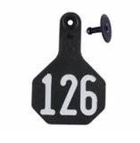 Y-Tex AA Medium 3* Numbered 1 Side Tag With Button