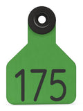 Ritchey Universal Small Numbered 1 Side Tag With Black Button