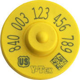 Y-Tex USDA 840 FDX EID Ear Tags (20/bag)