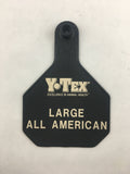 Y-Tex AA Large 4* Numbered 2 Sides Tag With Button