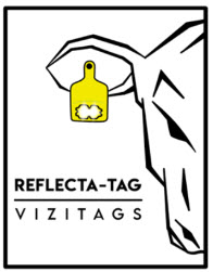 CCK sells reflecta-tag by vizitags a reflective ear tag for livestock
