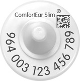 Z-Tag EID Bag of ComfortEar Slim 964 HDX Buttons - Tamperproof - Loose Bag (25/bag)