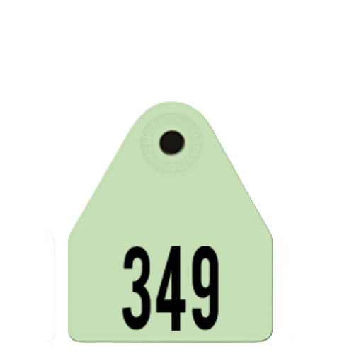 Allflex Global Medium Numbered 1 Side Tag - Male Tag Only