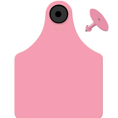 Allflex Global Maxi Blank Tag With Button - Tamperproof