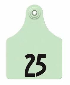 Allflex Global Maxi Numbered 2 Sides Tag - Female Tag Only