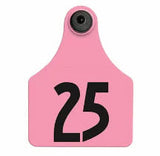 Allflex Global Maxi Custom 1 Side Tag With Button - Tamperproof
