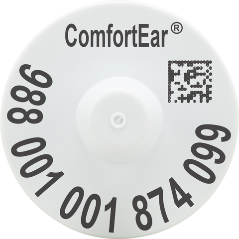 Z-Tag EID Bag of ComfortEar USDA 840 HDX Buttons - Tamperproof - Loose Bag (25/bag)