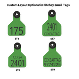 Ritchey Universal Small Custom 2 Sides Tag With Black Button