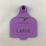Destron Fearing Duflex Large Numbered 1 Side Tag With Button