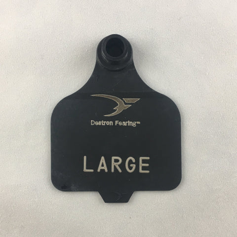 Destron Fearing Duflex Large Numbered 2 Sides Tag With Button