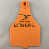 Destron Fearing Duflex Extra Large Numbered 1 Side Tag With Button