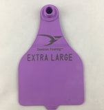 Destron Fearing Duflex Extra Large Numbered 2 Sides Tag With Button