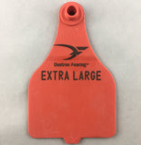 Destron Fearing Duflex Extra Large Numbered 1 Side Tag With Button