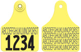 Allflex Global Large Custom 2 Sides Tag - Female Tag Only