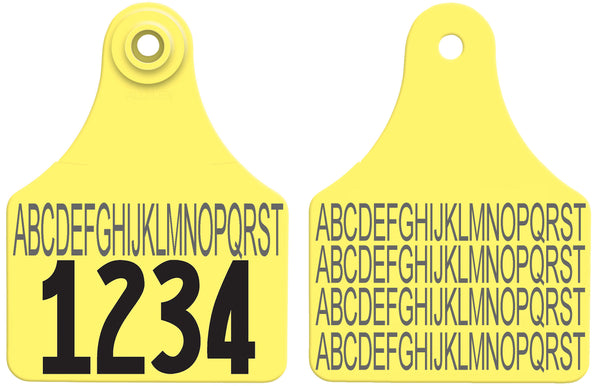 Allflex Global Large Custom 2 Sides Tag - Female Tag Only