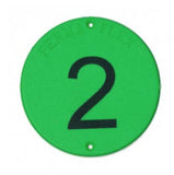 Large Round Numbered Row Tag - Style #7365 Vineyards, Orchards, Trees, Equipment & Industrial Tag