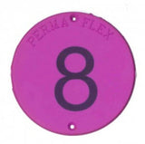 Large Round Numbered Row Tag - Style #7366 Vineyards, Orchards, Trees, Equipment & Industrial Tag