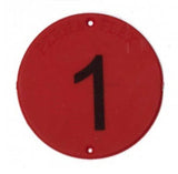 Large Round Numbered Row Tag - Style #7366 Vineyards, Orchards, Trees, Equipment & Industrial Tag
