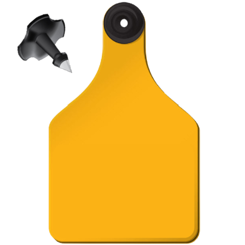 Ritchey Universal Large Blank Tag With Black Button