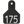 Ritchey Universal Small Numbered 2 Sides Tag With Black Button
