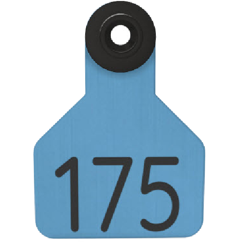 Ritchey Universal Small Numbered 2 Sides Tag With Black Button
