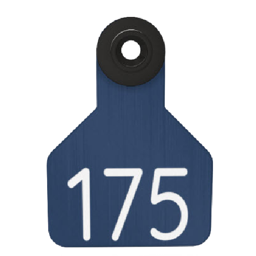 Ritchey Universal Small Numbered 2 Sides Tag With Black Button
