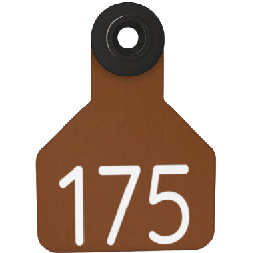 Ritchey Universal Small Numbered 2 Sides Tag With Black Button
