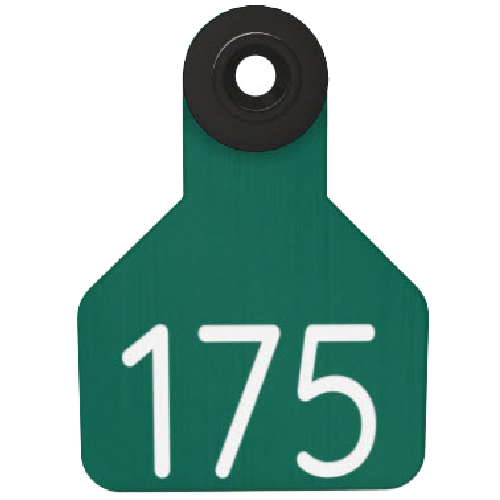 Ritchey Universal Small Numbered 2 Sides Tag With Black Button