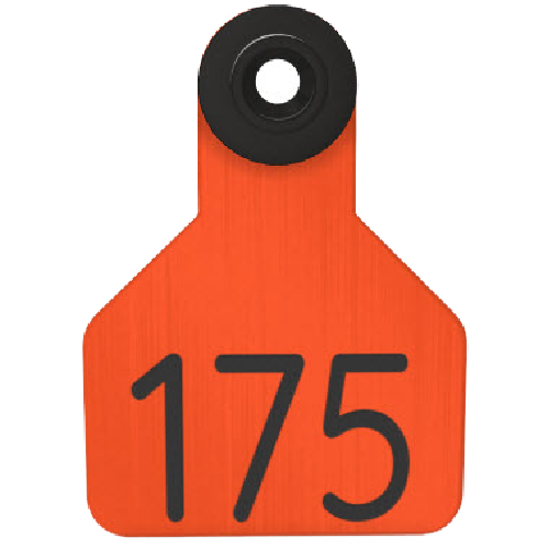 Ritchey Universal Small Numbered 2 Sides Tag With Black Button