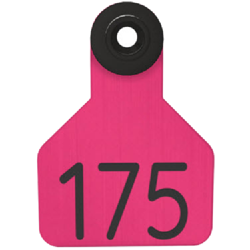 Ritchey Universal Small Numbered 2 Sides Tag With Black Button