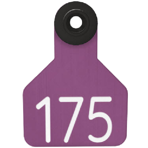 Ritchey Universal Small Numbered 2 Sides Tag With Black Button