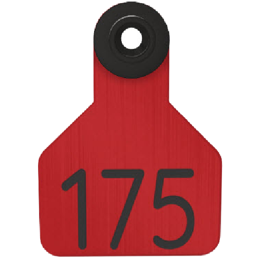 Ritchey Universal Small Numbered 2 Sides Tag With Black Button