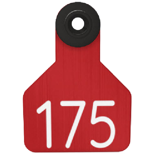 Ritchey Universal Small Numbered 2 Sides Tag With Black Button