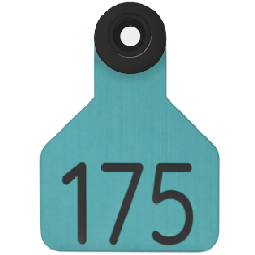 Ritchey Universal Small Numbered 2 Sides Tag With Black Button