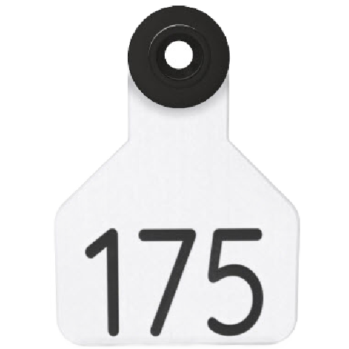 Ritchey Universal Small Numbered 2 Sides Tag With Black Button