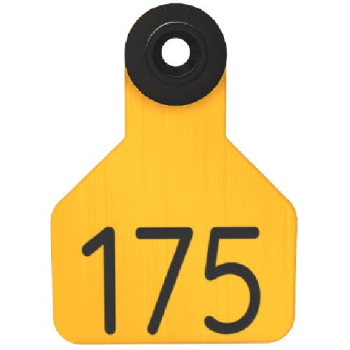 Ritchey Universal Small Numbered 2 Sides Tag With Black Button